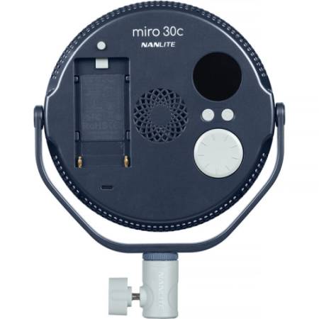 Nanlite Miro 30c (Midnight Blue) - okrągły panel, lampa LED RGBWW